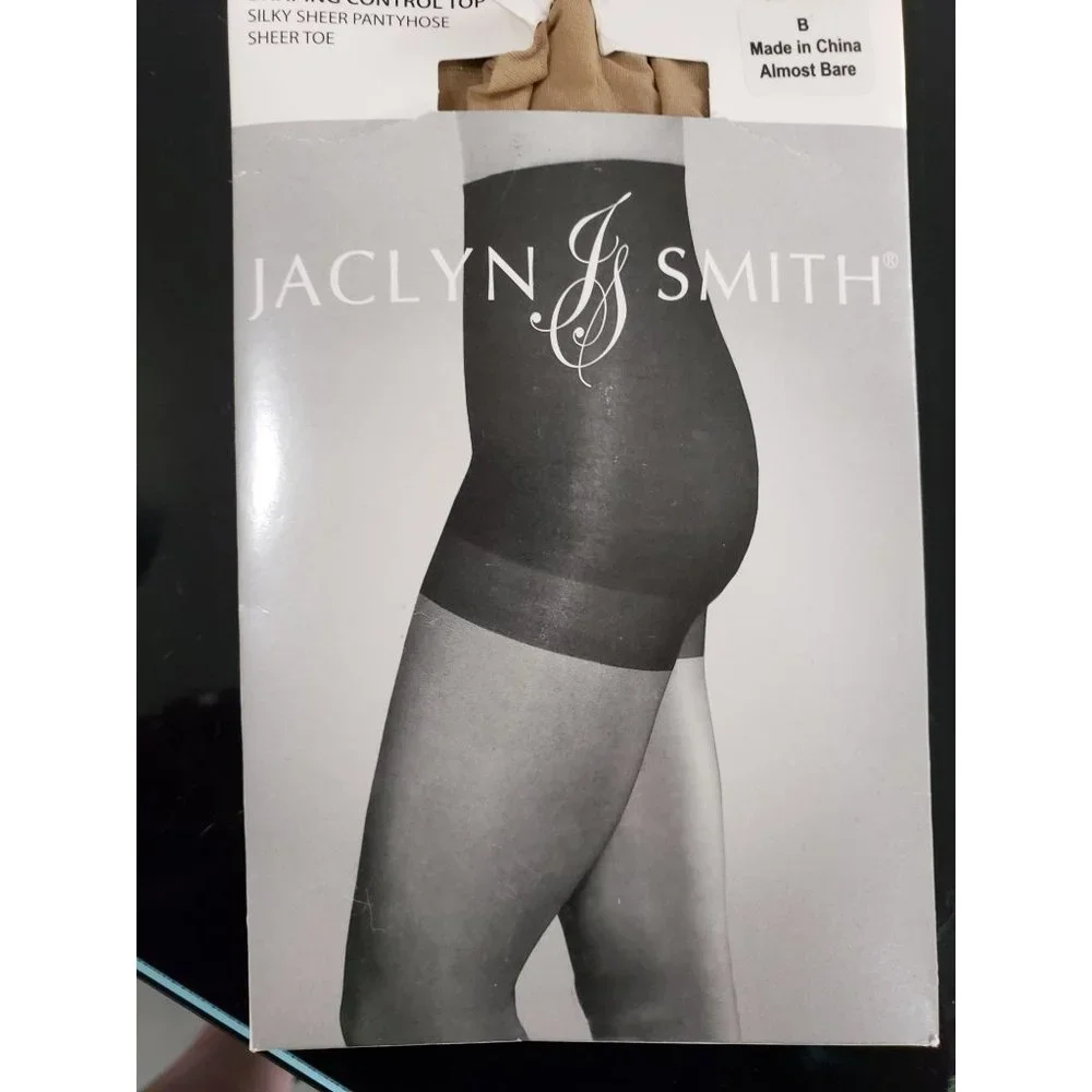 Jaclyn Smith shaping control‎ top B almost bare panty hose